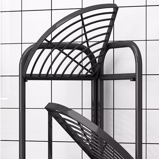 浴室ラック無料設置浴室床収納ラック家庭用ポットラックキッチンマルチ